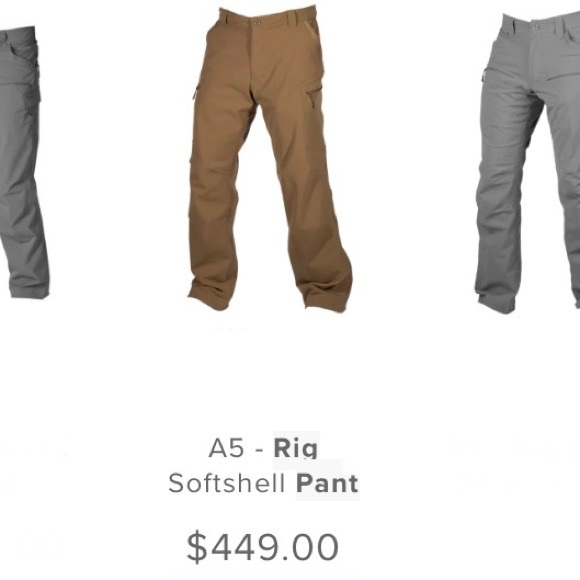 BEYOND Clothing Systems Rig Softshell Pants Durastretch - Picture 2 of 16